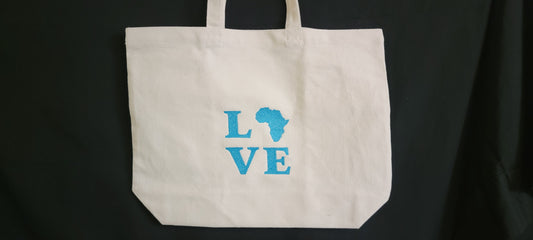 LOVE AFRICA TOTE BAG