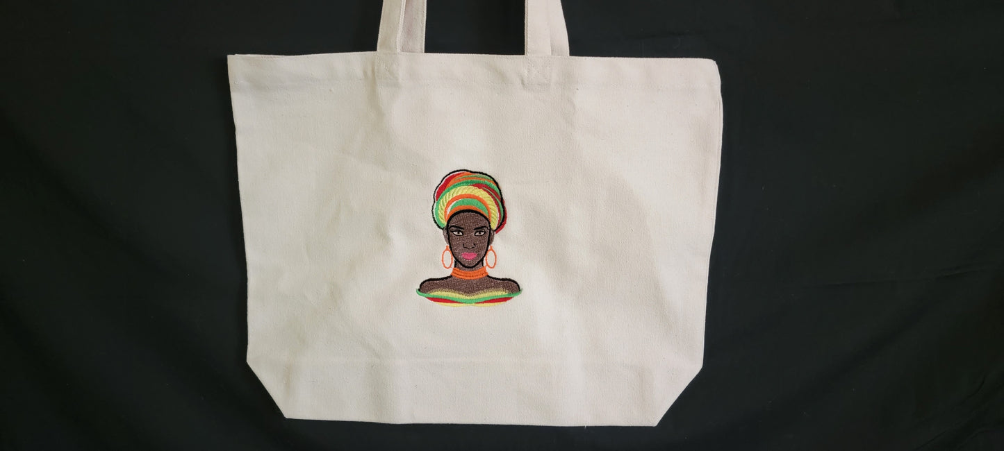 ZIMBABWE QUEEN TOTE BAG